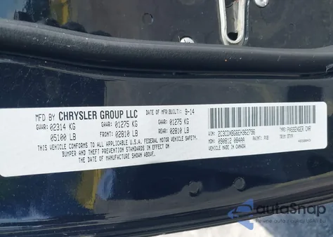 2014 Dodge Charger Se z USA, uszkodzony, nr VIN 2C3CDXBG6EH362796